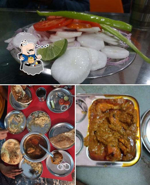 Food at M. M. Khan Hotel