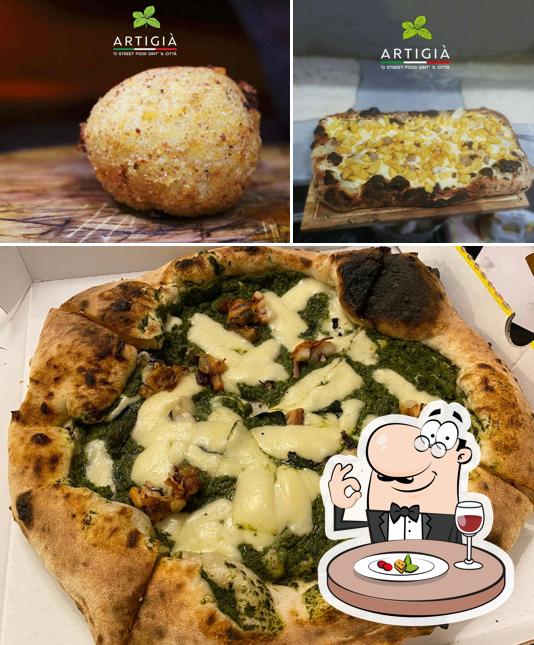 Platti al Artigia' pizzeria friggitoria takawey