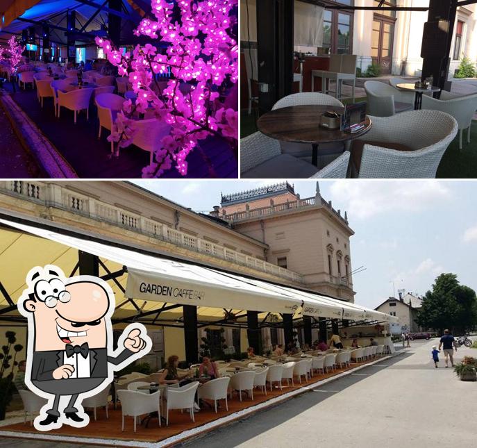 Gli interni di GARDEN BAR
