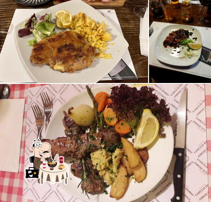 Cibo al Grotto Monte Creda