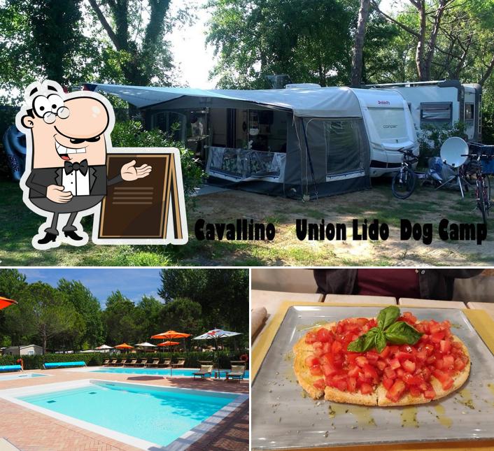 La foto di esterno e cibo da Il Borgo - Pizza & Bistrot