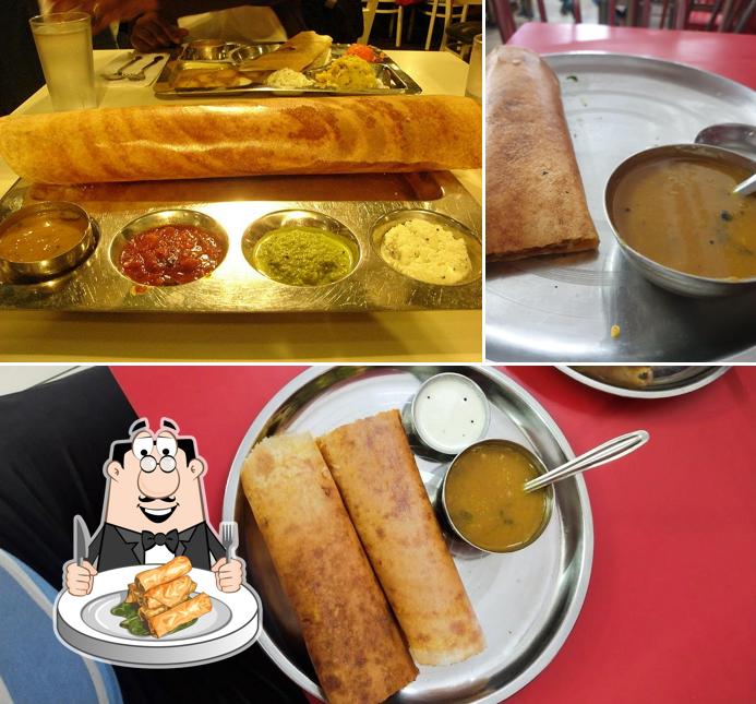 Spring rolls at Madrasi Dosa - Best South Indian Restaurant