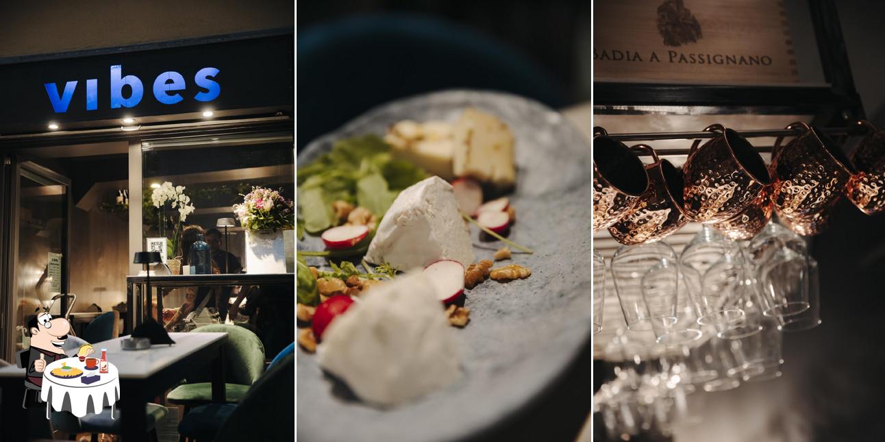 Piatto di formaggi al Vibes Bar