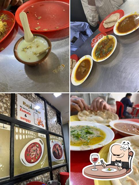 Creme brulee at Rajdarbar Caterers and Special Nihari and Paya