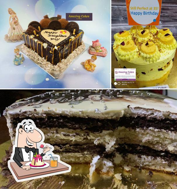 Amazing Cakes by Amita serves a number of sweet dishes