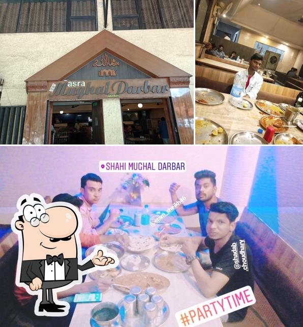 Among various things one can find interior and exterior at Asra Mughal Darbar