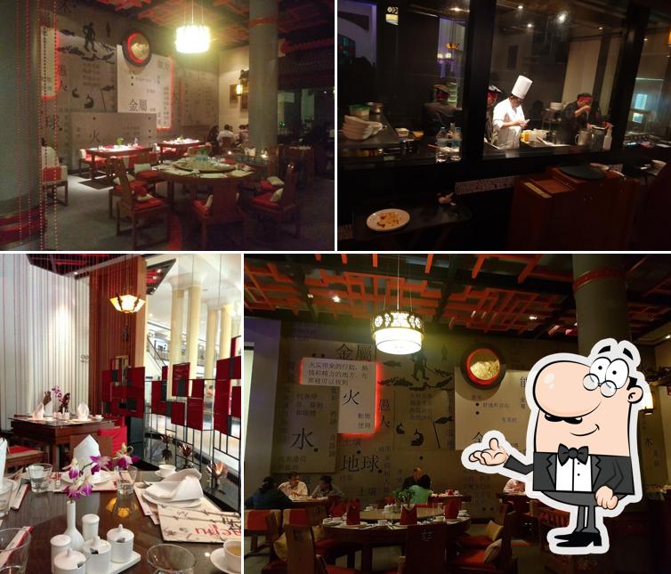 Take a seat at one of the tables at Chopstick City