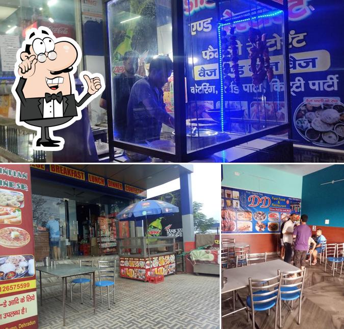 The interior of Dd Foods & Restro