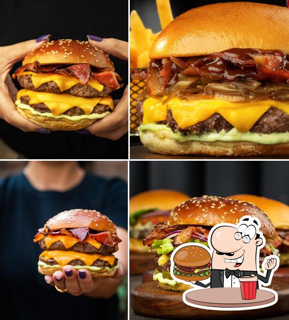 Hambúrguer em Deck 7 Burger