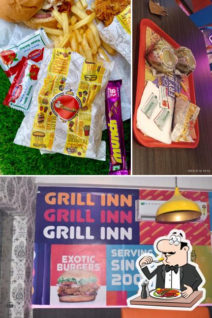 Food at Grill Inn Madhubani