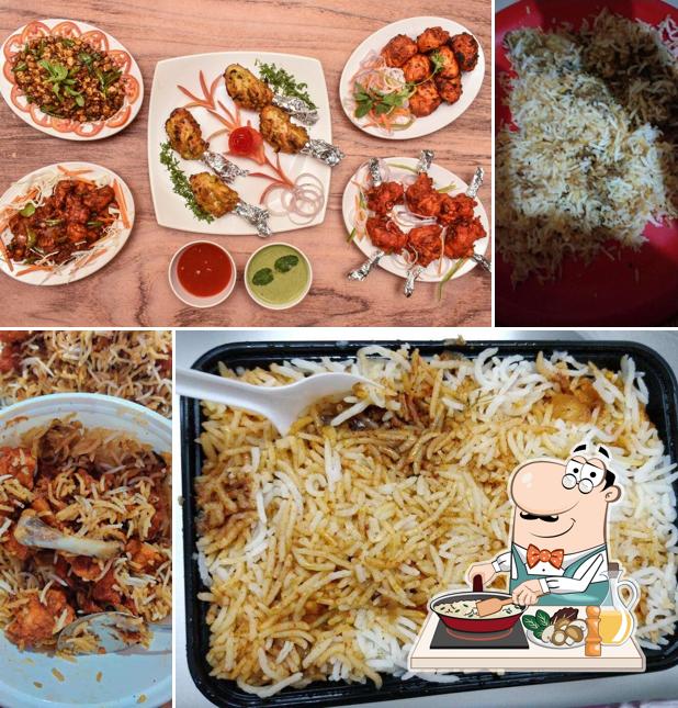 Fried rice at Hydarabadi biriyani hub
