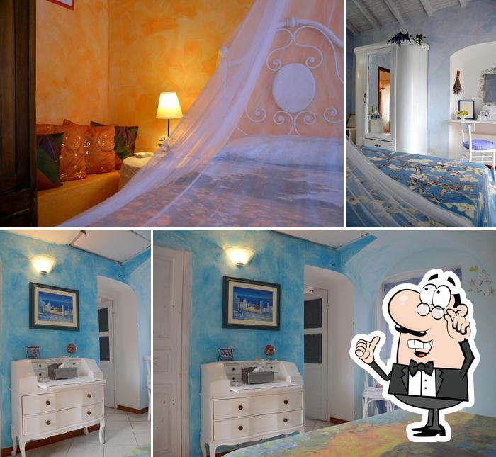 Gli interni di Le Notti Mediterranee di Cervo - GuestRoom
