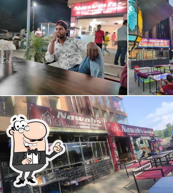 The exterior of Nawab's family Dhaba