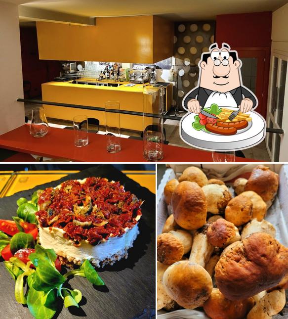Tra le diverse cose da RISOTTERIA 80/LOUNGE BAR si possono trovare la cibo e interni