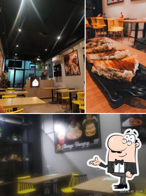 The interior of Tea Haus
