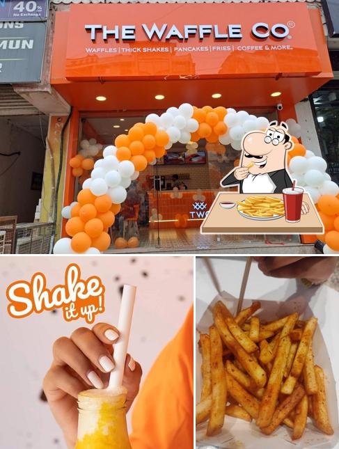 French fries at the waffle co. vidyadhar nagar