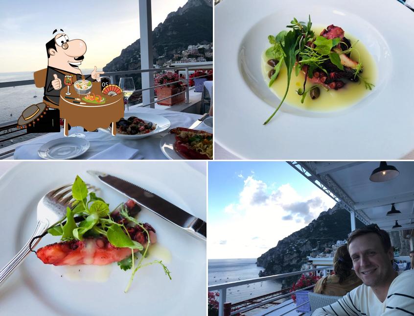 Cibo al Ristorante Adamo ed Eva Positano