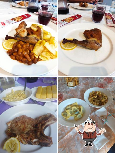 Platti al Trattoria alla Rosa