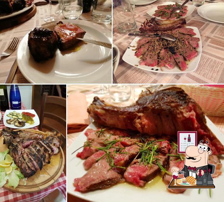 Scegli pasti a base di carne dal menu
