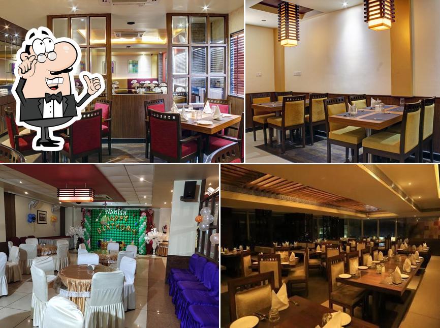 The interior of Grilled Chilli Restaurant