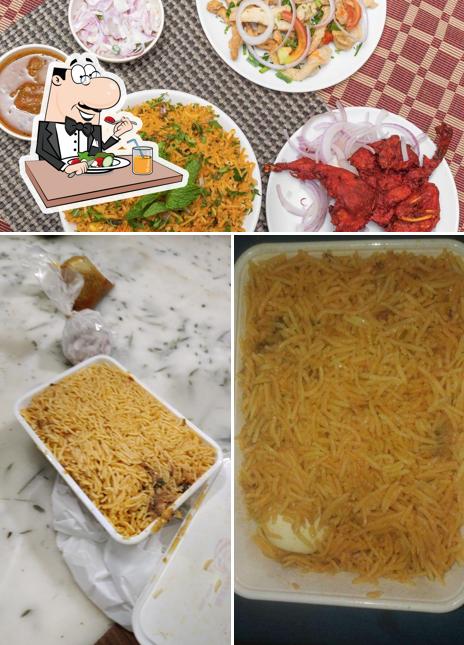Meals at Chennai Rawther Biriyani