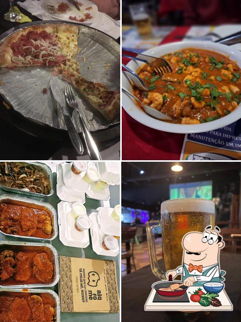 Curry de frango em Colonial Chopperia!!! Pizzaria e Restaurante