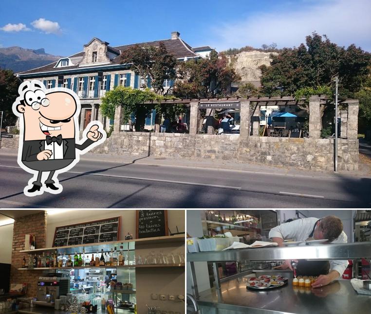 Gli interni di Le Restaurant du Foyer