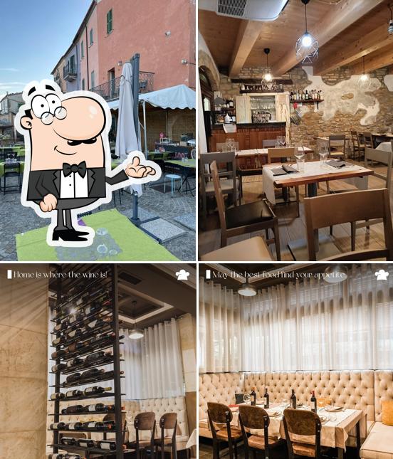 Dai un'occhiata agli interni di Mangiafuoco Taverna