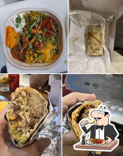 Meals at Mexican Burritos By Nomad