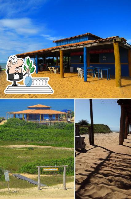 O exterior do Barraca do Marciano