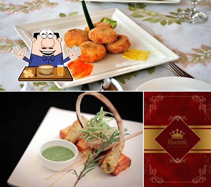 This is the image displaying food and exterior at Raajsik - Indian Cuisine Restaurant