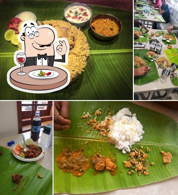 Food at Annapoorna from house of RRR