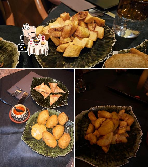 Patatas bravas al Balafon