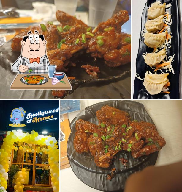 Chicken wings at Gourmet Momos