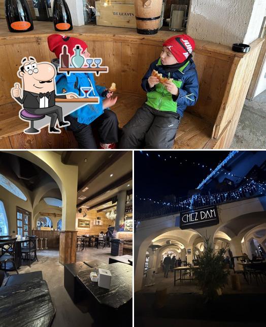 La foto della interni e cibo di Chez Dam