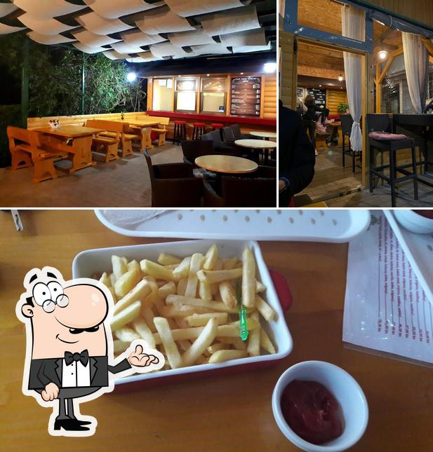 Tra le diverse cose da Fast food "Cvrčak" Otočac si possono trovare la interni e fregio