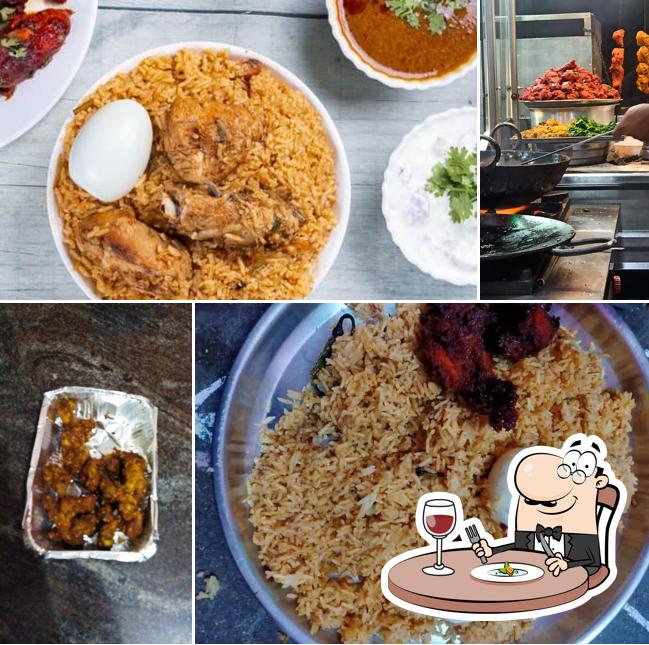 Meals at Karnataka Biryani Paradise