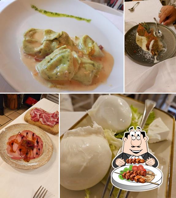 Burrata al L'Antica Locanda