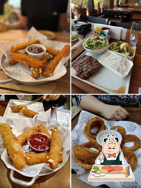 Peixe e fritas em Nossa Carne