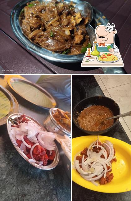 Food at PRABHA'S family restaurant