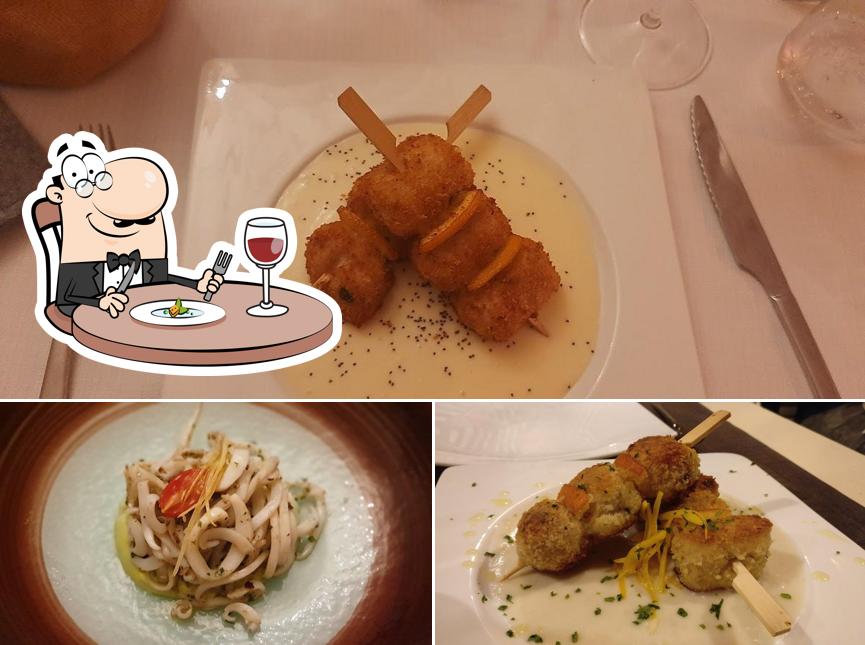 Formaggio fritto al Ristorante Baqqalà