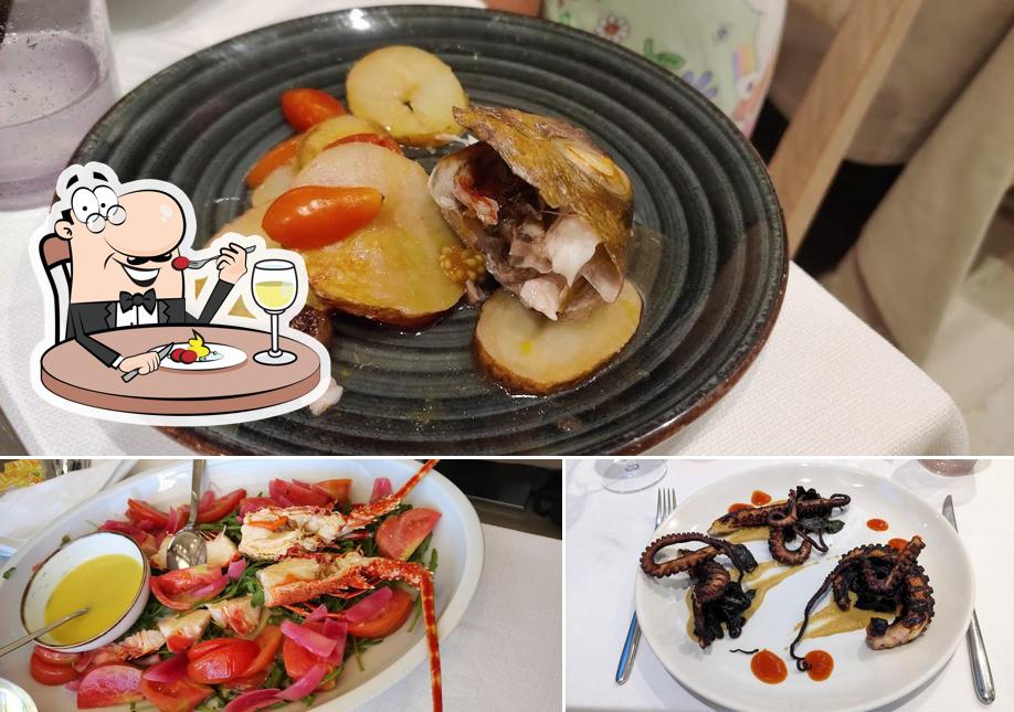 Platti al Ristorante di Pesce Nautilus