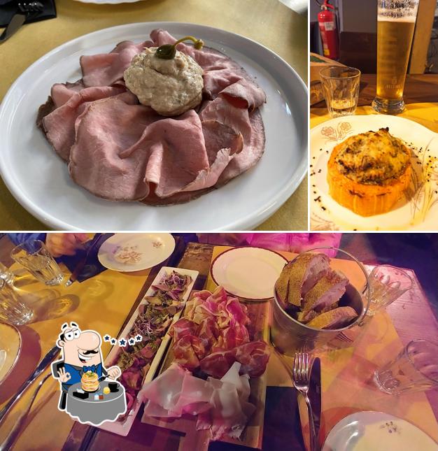 Dai un’occhiata alla immagine che mostra la cibo e birra di Safarà