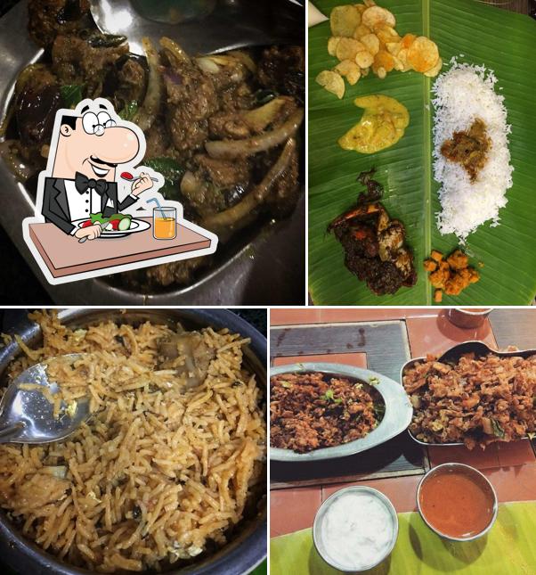 Food at Velu Military Hotel