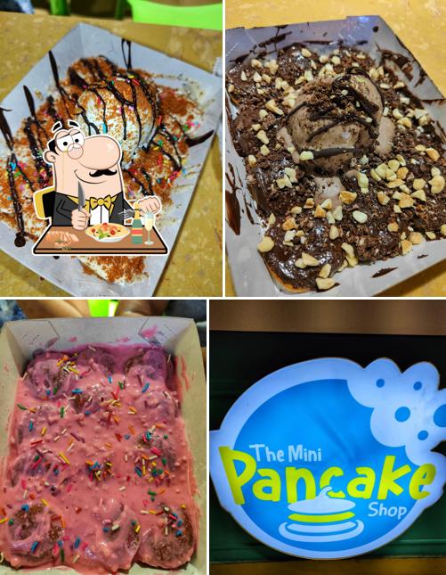 Food at The Mini Pancake Shop