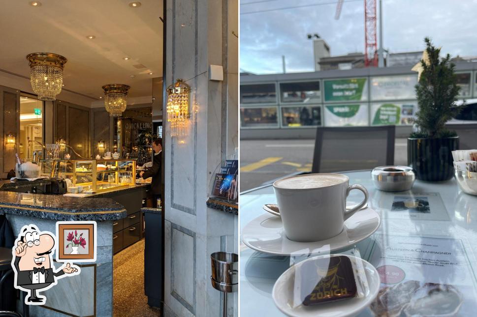 Gli interni di Café Gourmet