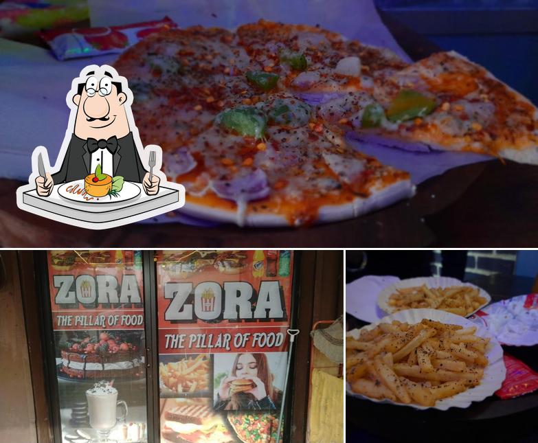 Food at Zora the pillar of food CAFE AND BAKERS