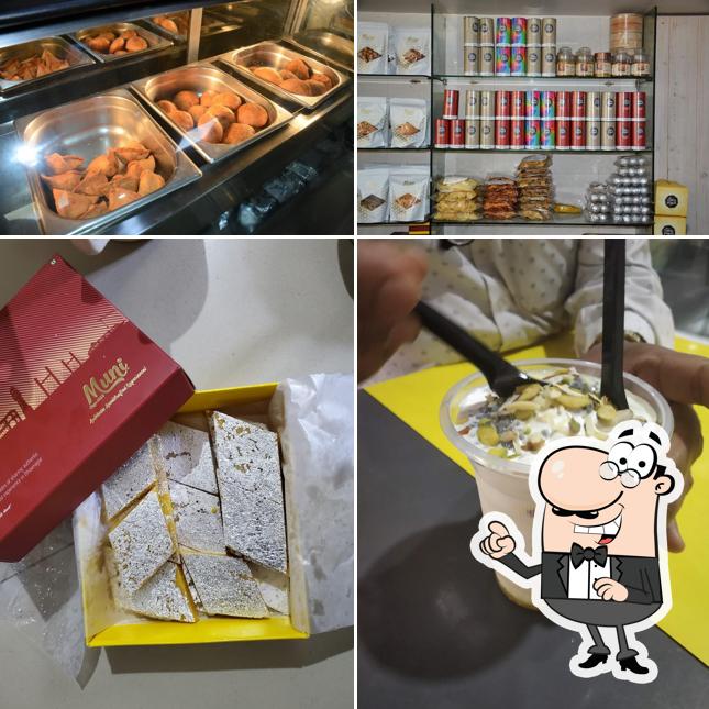 Among different things one can find interior and food at Muni Pendawala
