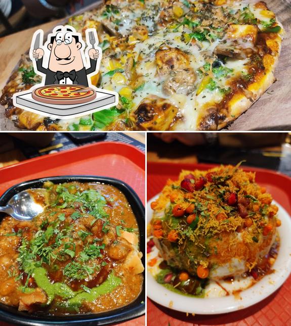 Try out pizza at Sharman Jain Sweets (Chandigarh Road)