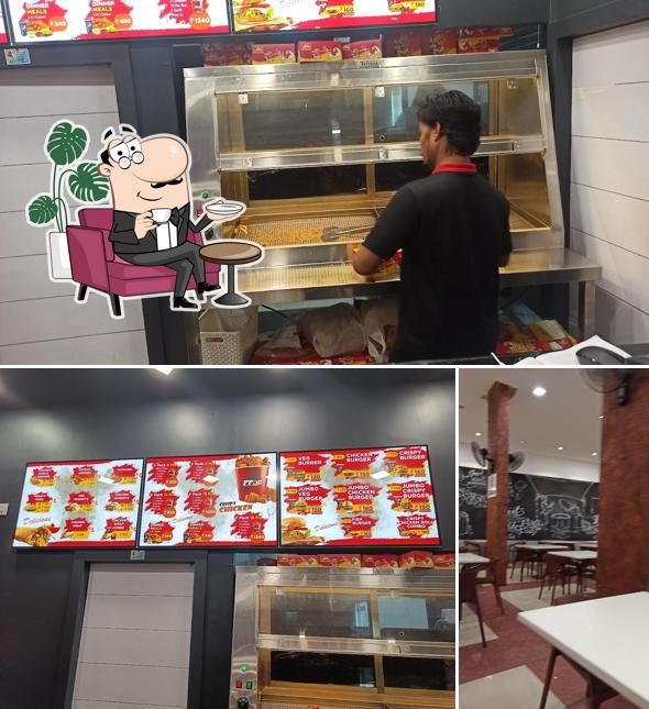 The interior of FFC Fried Chicken
